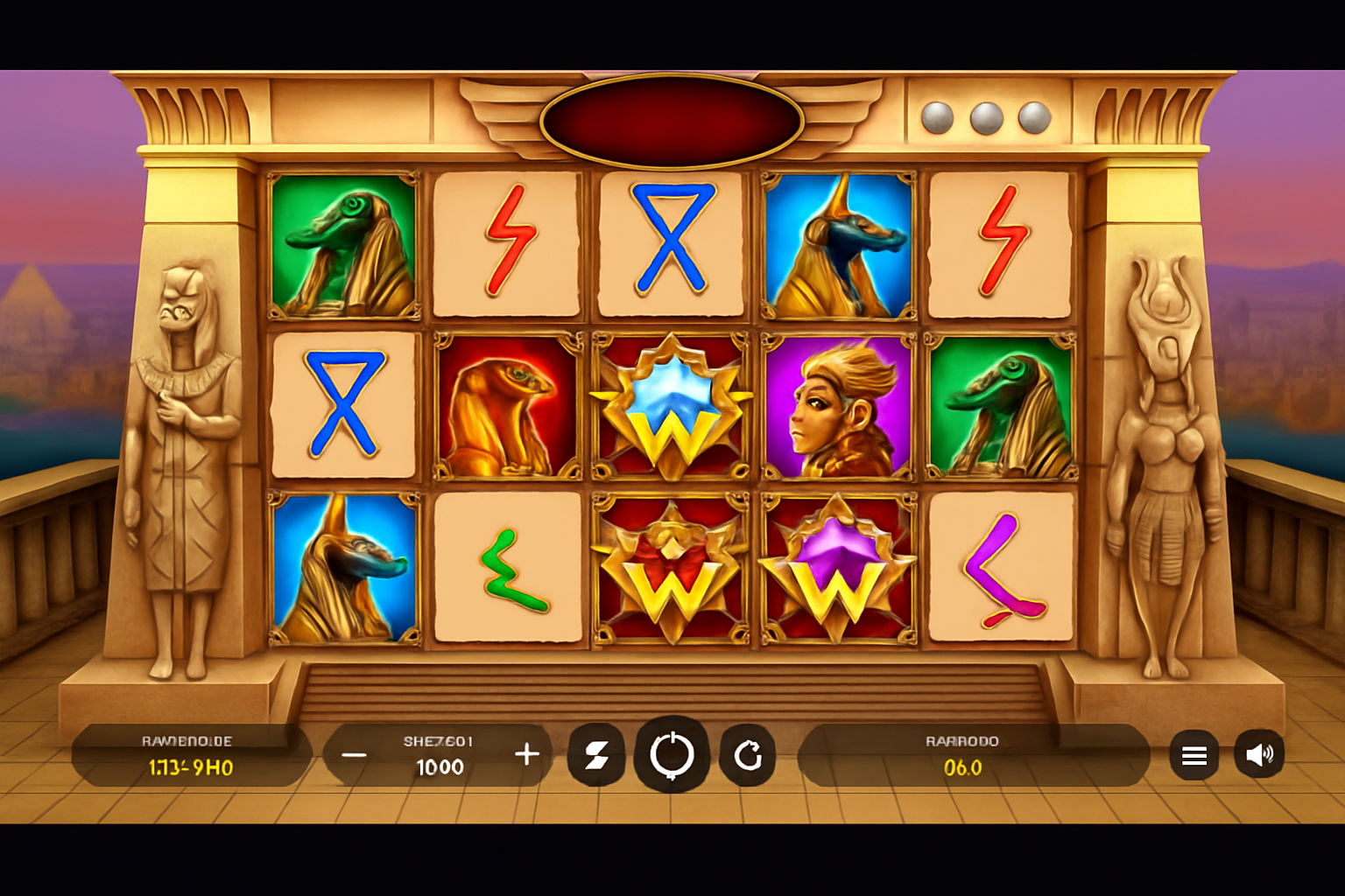 Gates of Egypt gameplay